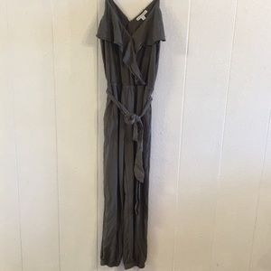 Olive green jumpsuit